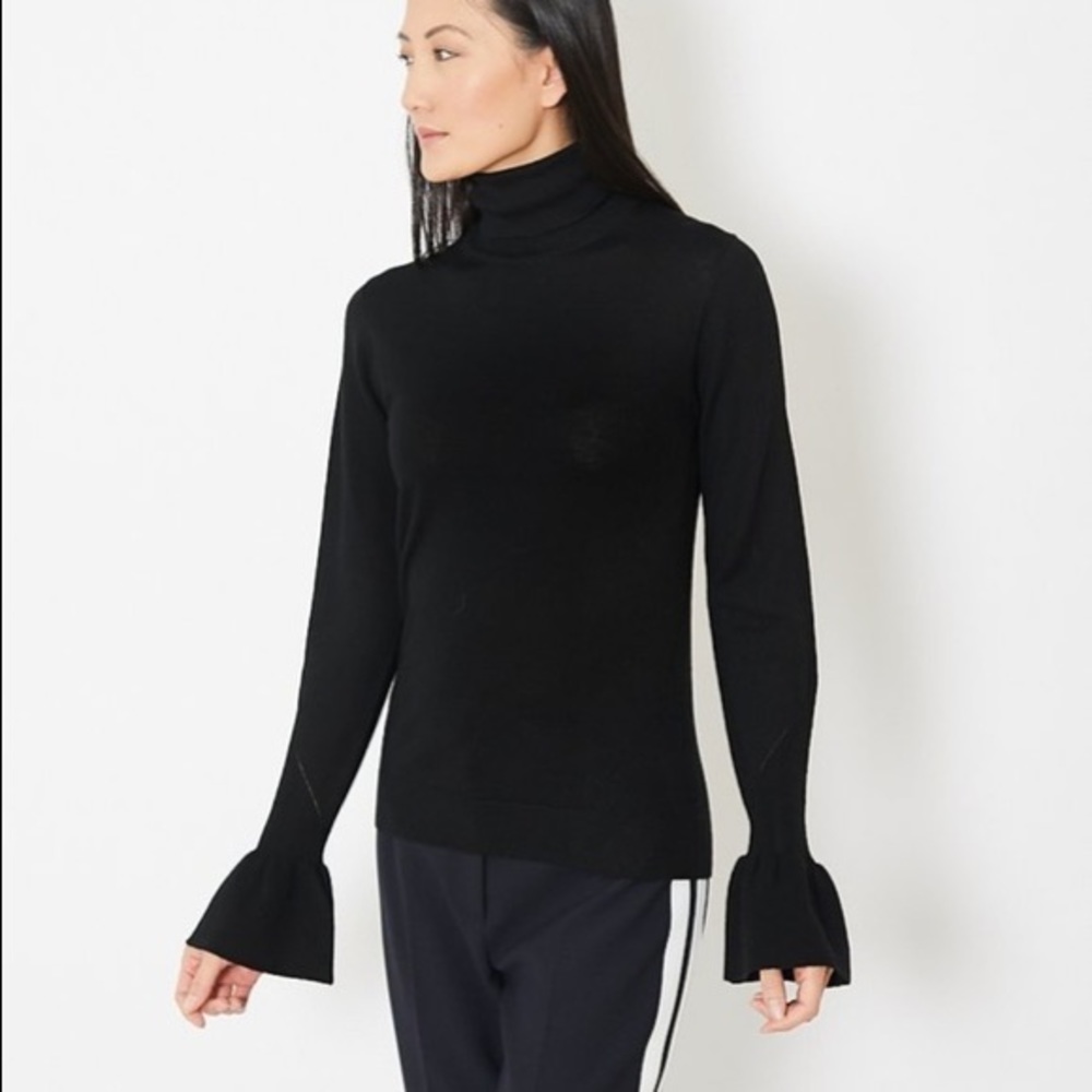 Veronica Beard Black “Tol”  Turtleneck